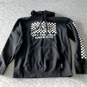 Vans black hoodie, men’s Medium